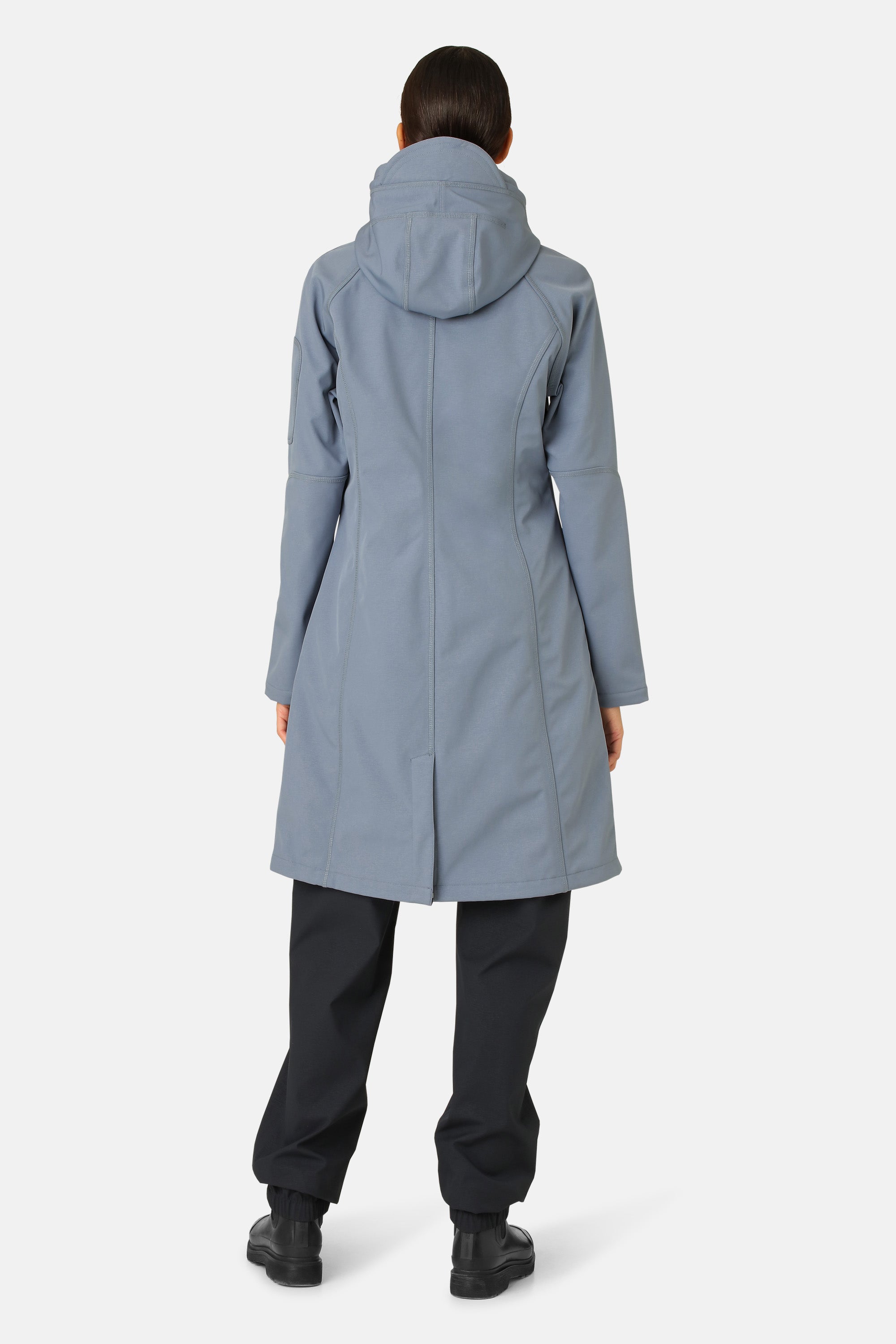 Ilse Jacobsen Hornbæk Rain Langer Regenmantel Raincoat 696 Winter Ocean